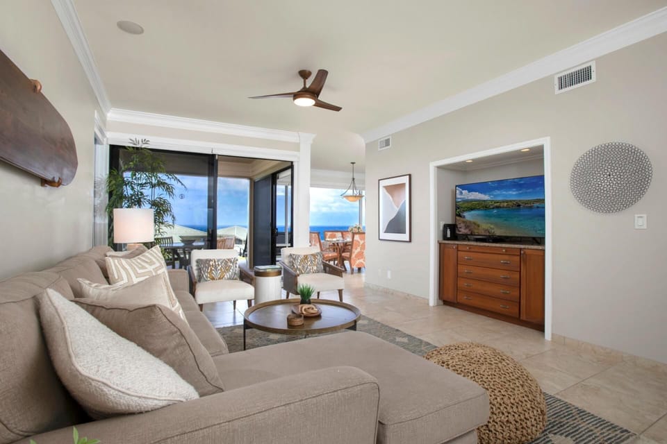 Sink into seaside serenity, where breezy elegance meets ocean views and every seat is the best in the house    