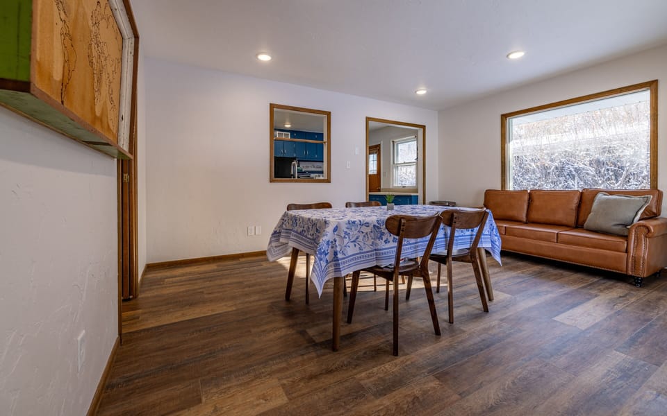Share meals together in the dining room