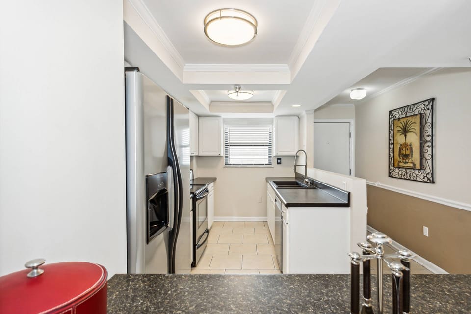 Fully equipped kitchen for the family
