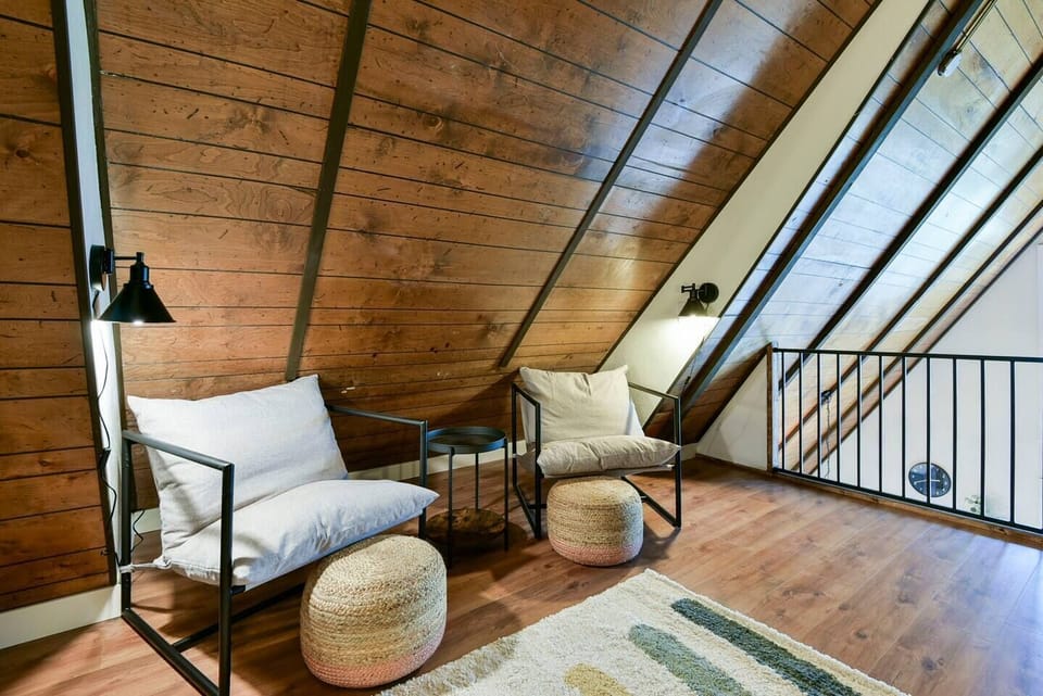 loft seating area