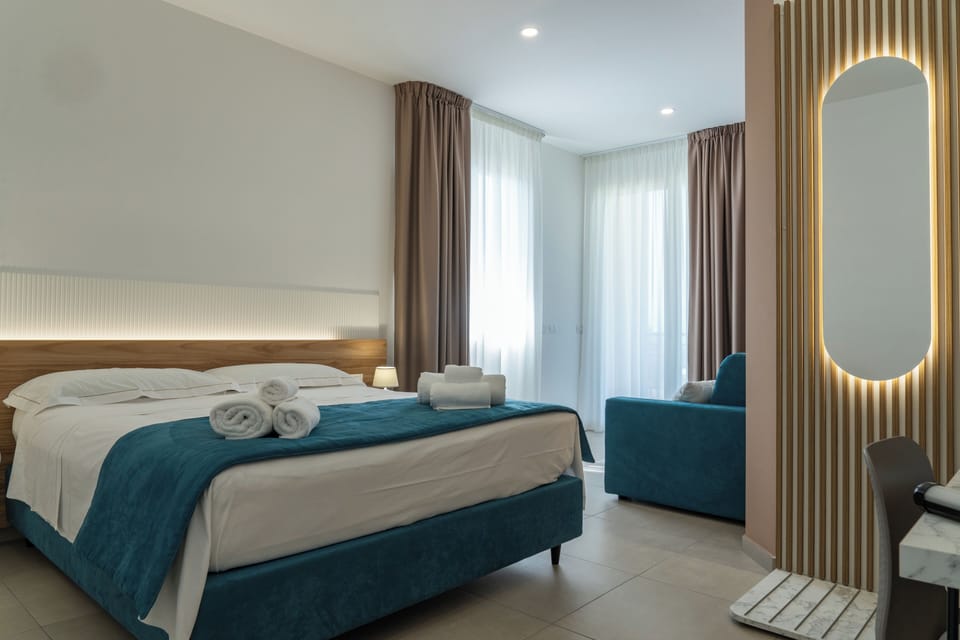 Luxury Room, Balcony, Sea View | Egyptian cotton sheets, premium bedding, down comforters