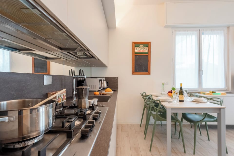 Family Apartment, Multiple Bedrooms (Cozy Flat In Sestri Levante) | Private kitchen | Fridge, microwave, oven, stovetop