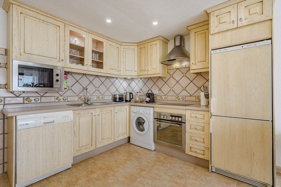 Fully Equipped Kitchen with All Appliances