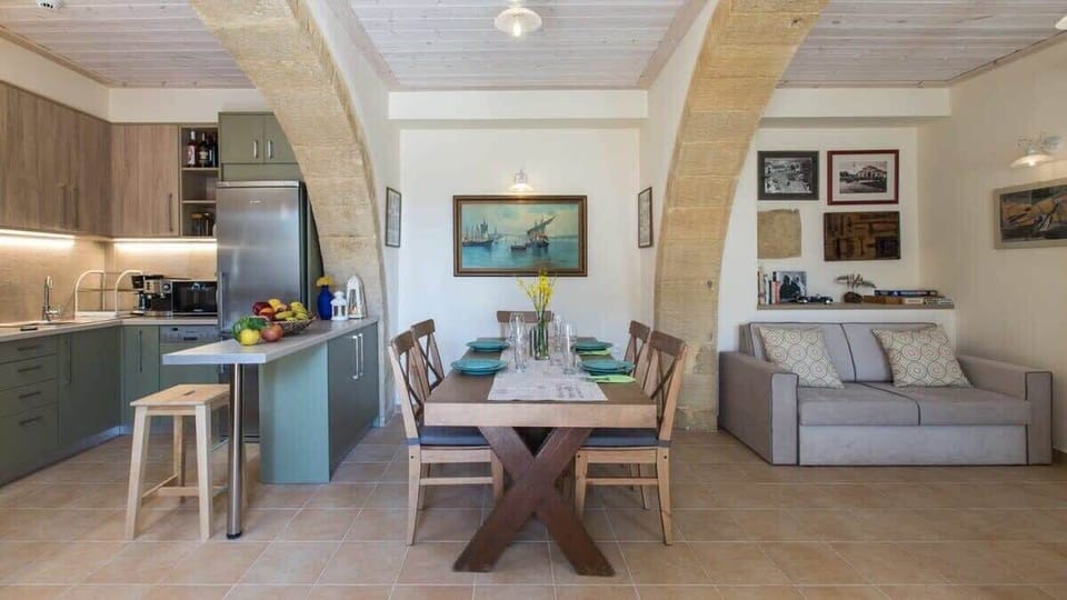 Well-Appointed Kitchen with Dining Table for Shared Meals