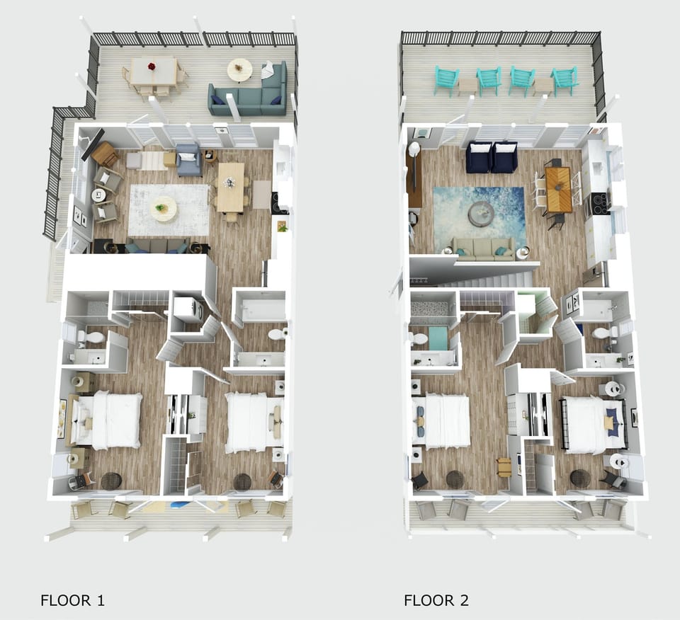 Sunset Villa Floorplan