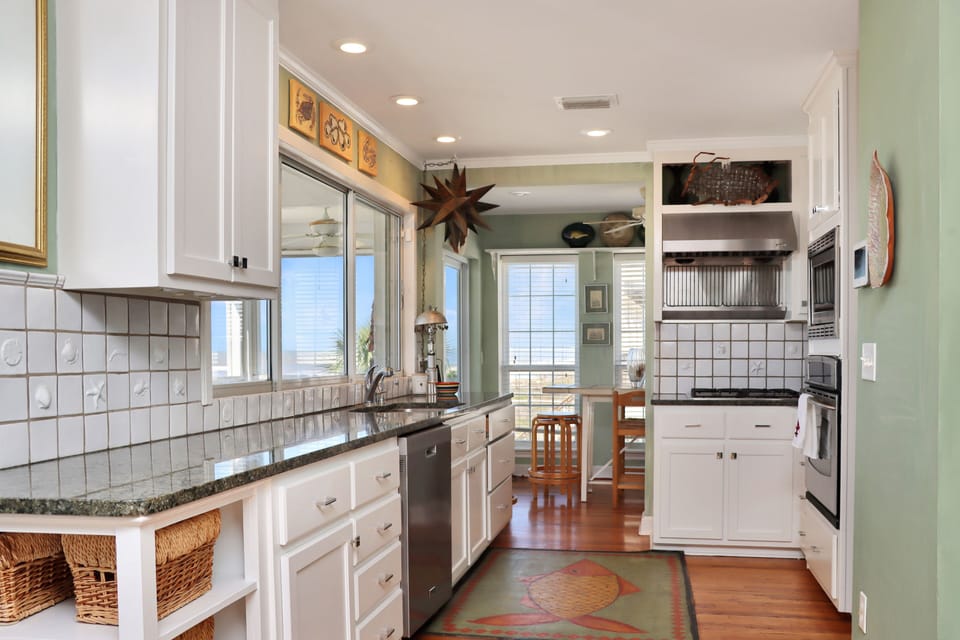 Kitchen with Look into Small Dining Area