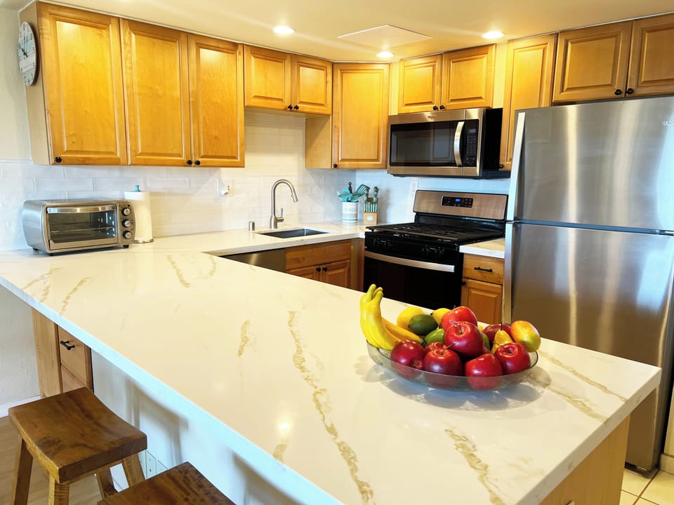 Enjoy a home cooked meal made with fresh island ingredients.