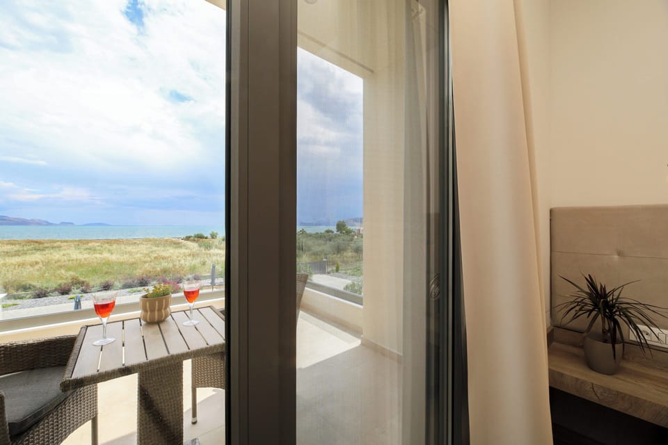 Deluxe Apartment, Sea View | Terrace/patio