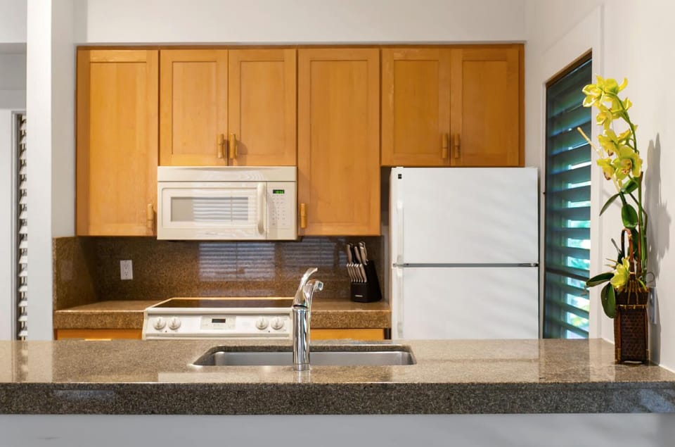 Step into this modern kitchen where style meets functionality