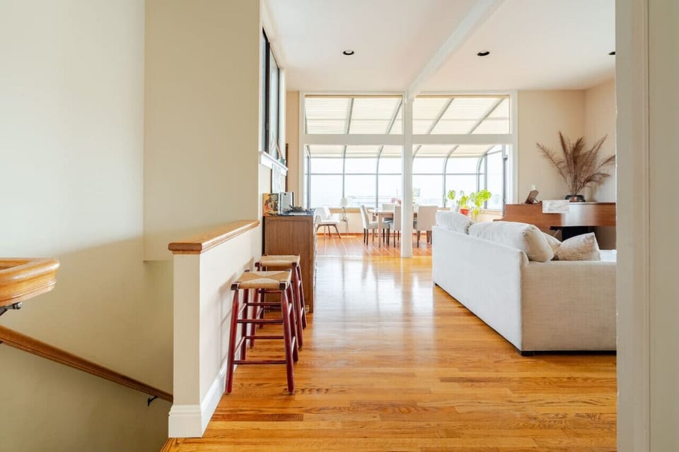 Top floor of the house