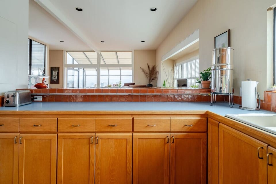 Open-concept kitchen, seamlessly blending into the living area