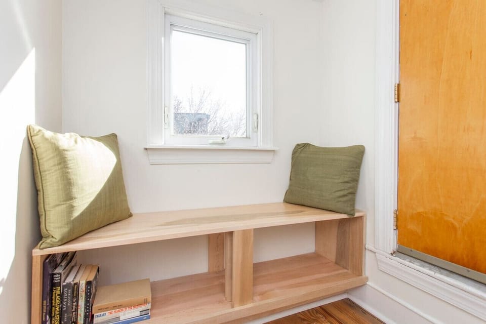 Window seat on 3rd floor