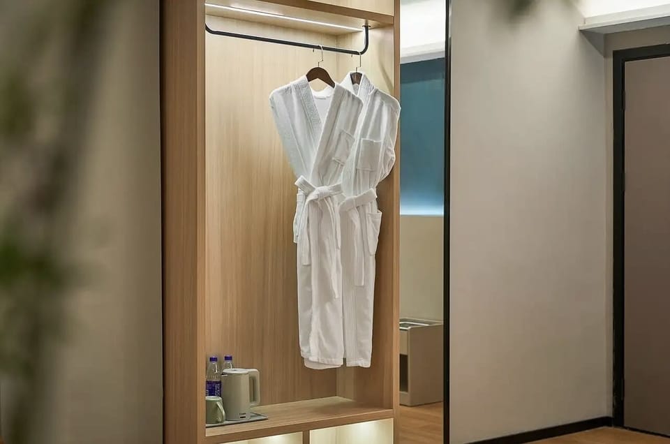 Luxury Room | Desk, blackout drapes, iron/ironing board, free WiFi