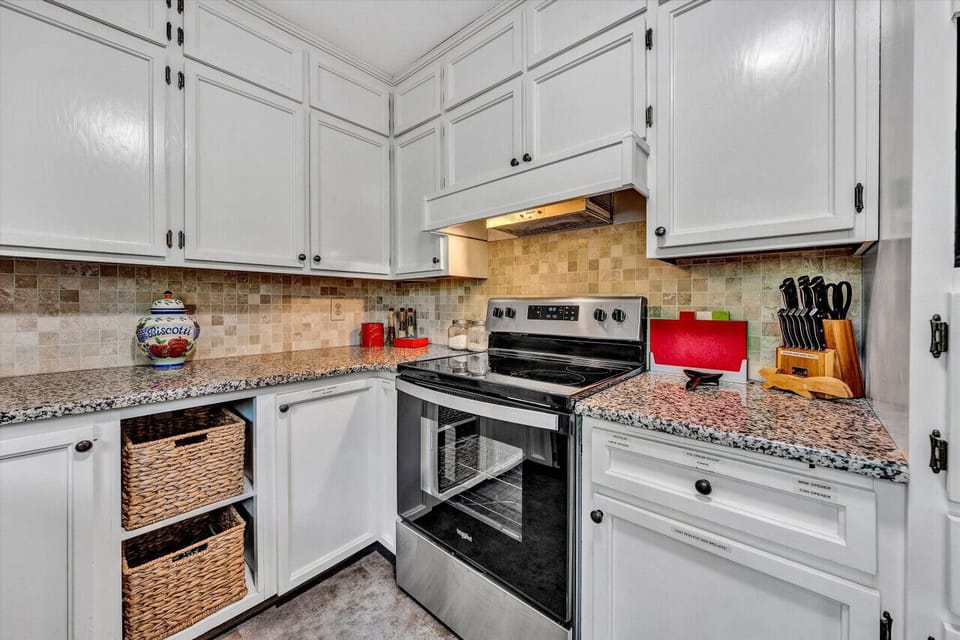 Experience culinary delight with plenty of storage and modern features