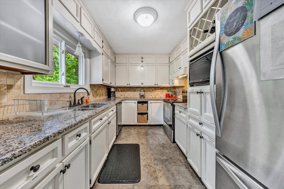 Cook up a feast in our fully-equipped kitchen with modern appliances and ample counter space