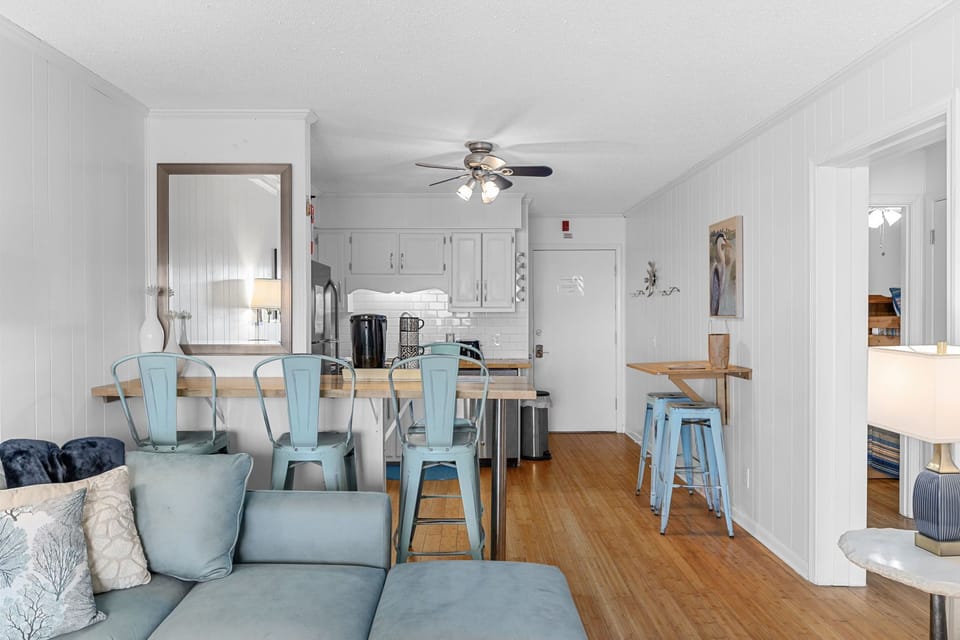 Kitchen with dining area 