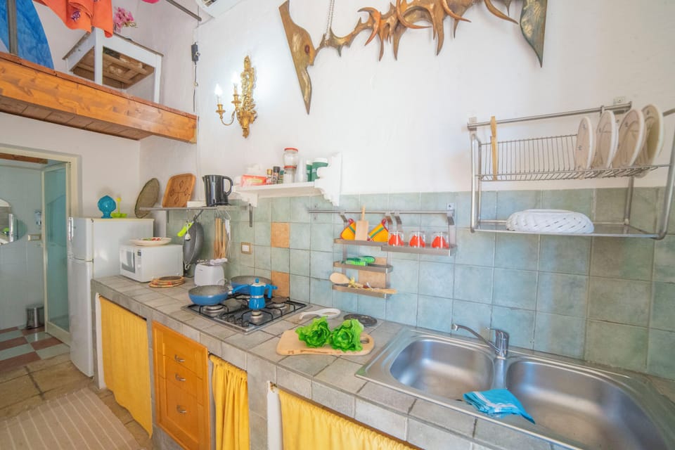 Standard Villa, Multiple Bedrooms, 2 Bathrooms (Masseria Le Palmentelle Pool And) | Private kitchen | Fridge, oven, stovetop, coffee/tea maker