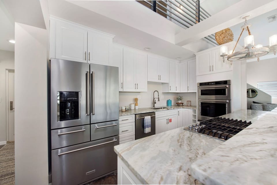 Beautiful Kitchen with Stainless Steel Appliances