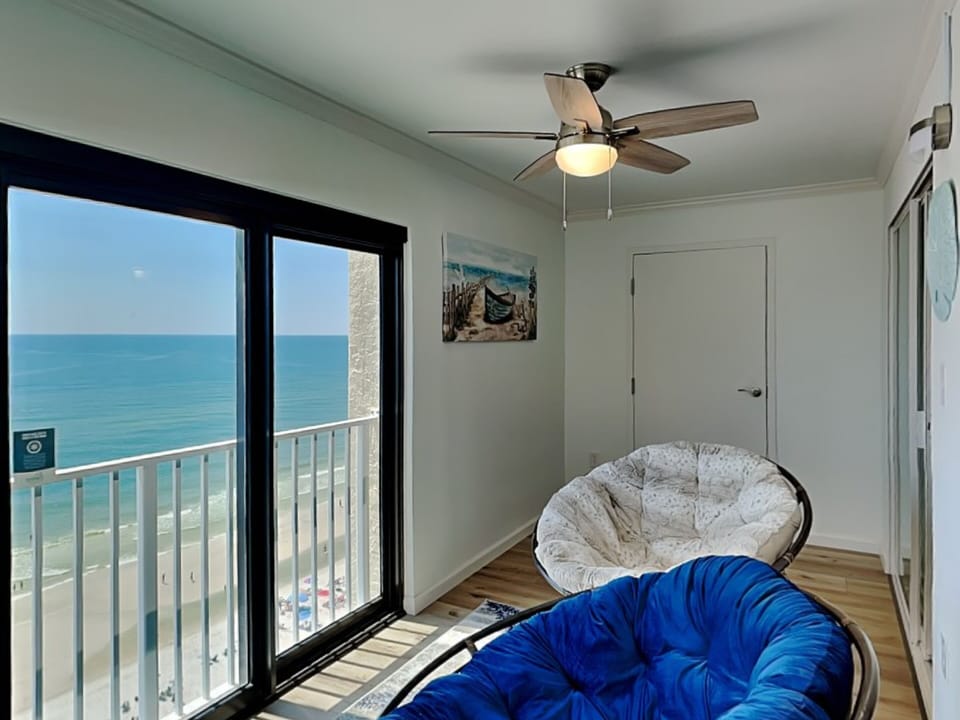 Sun Room with Gulf Front View