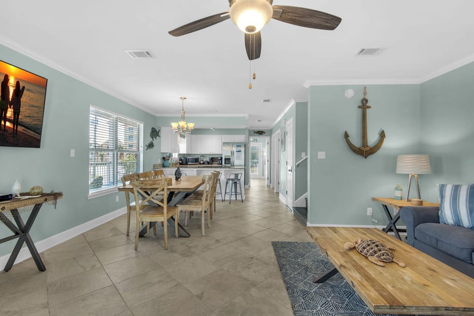 Spacious and open