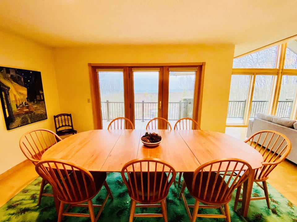 Dining area with open concept