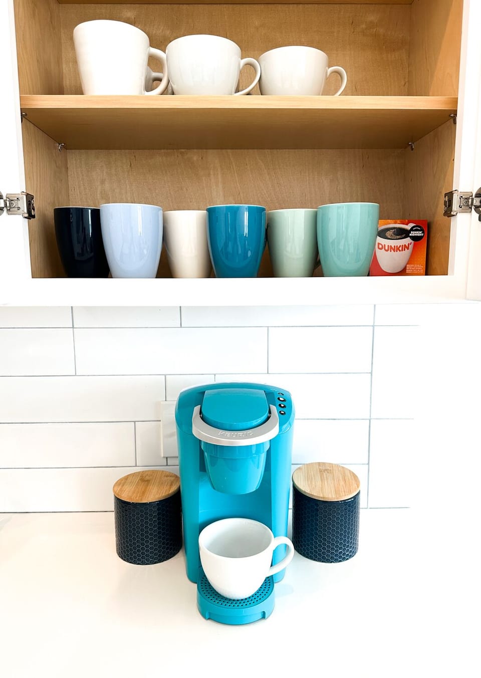 Coffee lovers rejoice-Keurig & drip coffee makers stocked mugs, and extras.