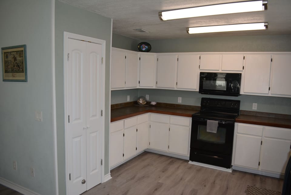 Lot's of storage, pantry