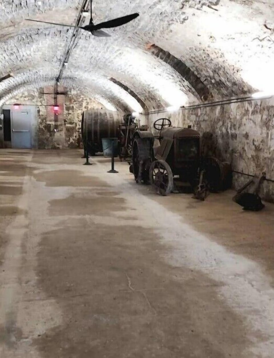 Underground Lonz winery museum