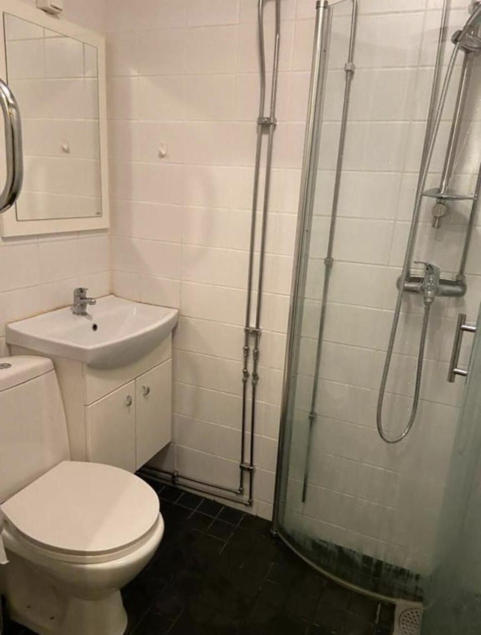Apartment | Bathroom | Shower, towels, toilet paper