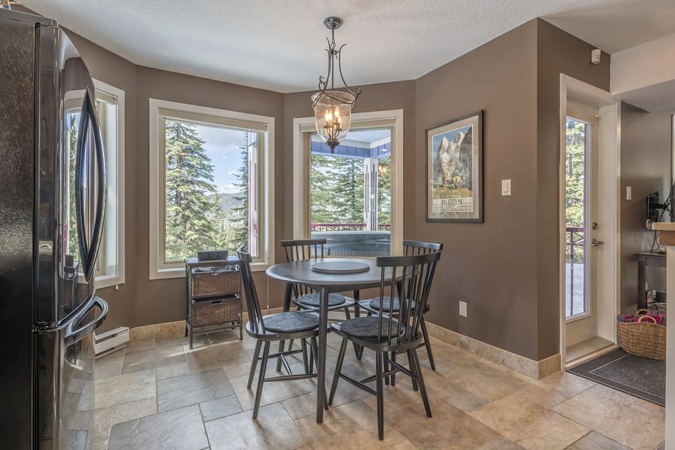 Dining Area with a View 