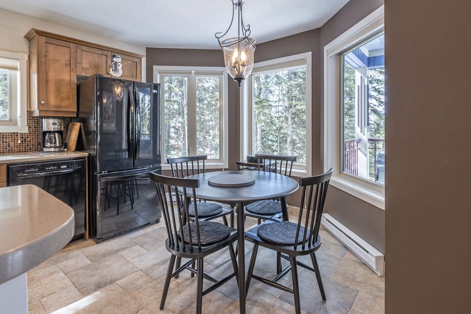 Dining Room nook with a Small Dining Table 