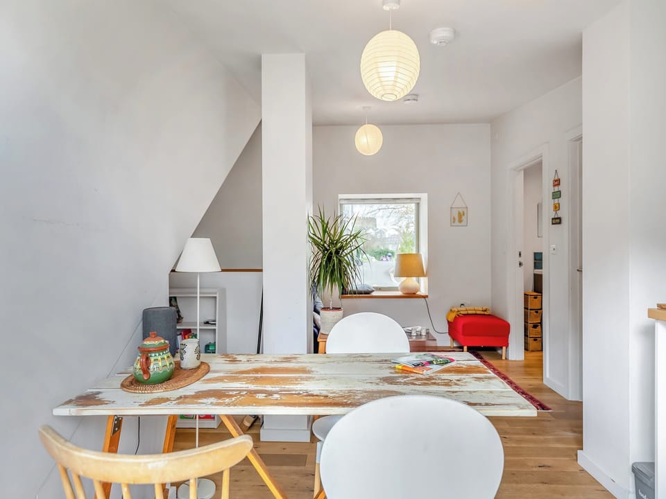 Open plan living space | Earthspring Flat, Totnes