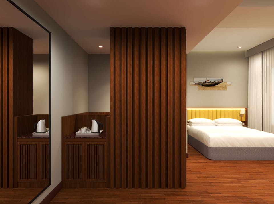 Premium Room | Premium bedding, minibar, in-room safe, blackout drapes