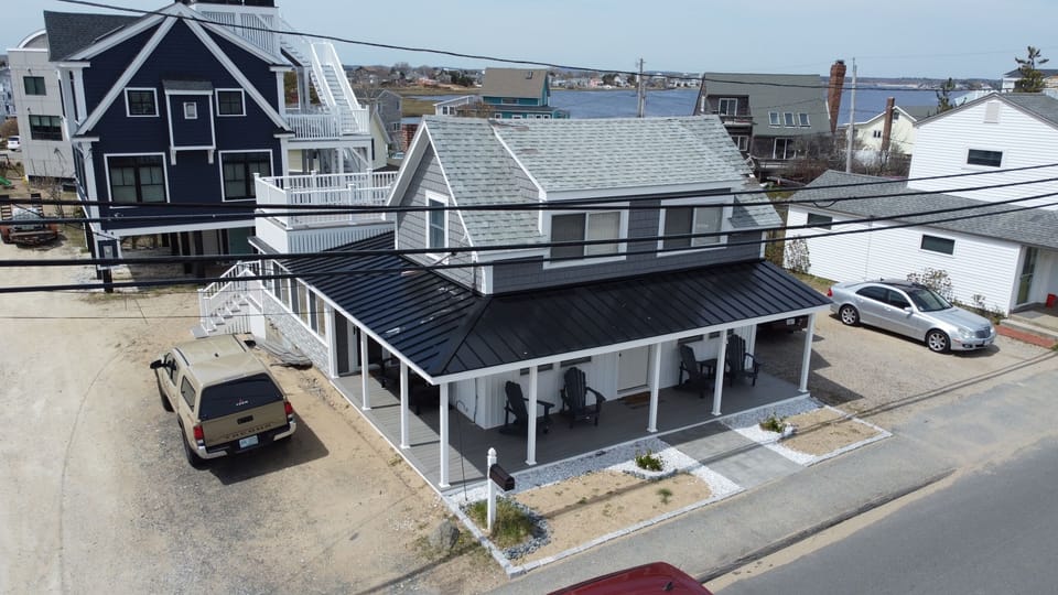 Enjoy our wrap around front porch for morning coffee or evening cocktails.