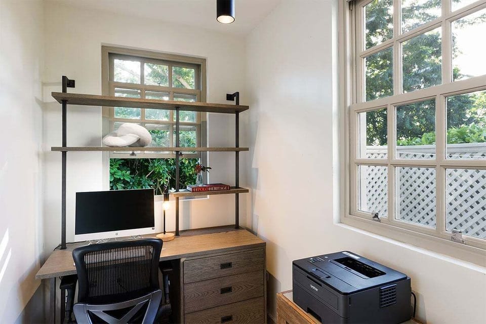 Note: Printer and screen not included.
