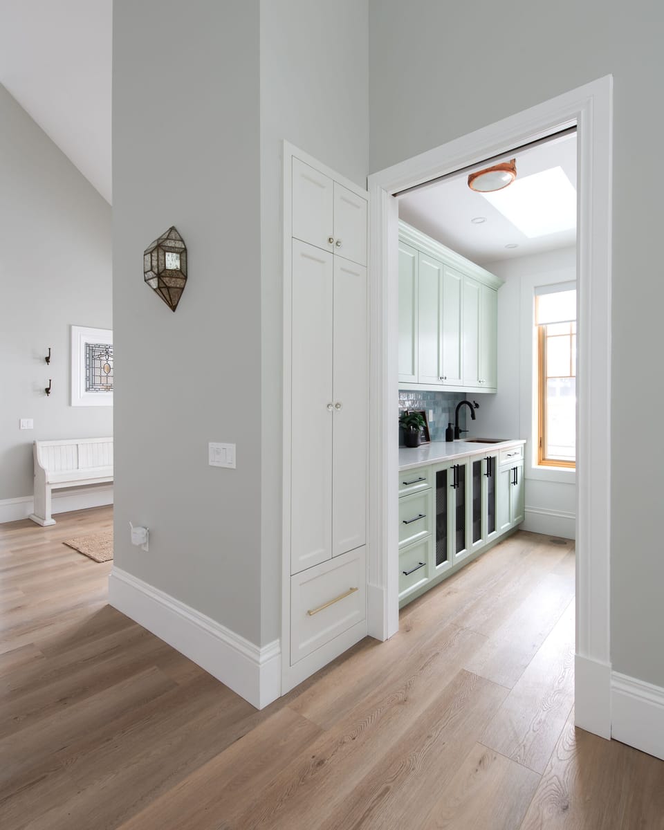 Laundry room entrance