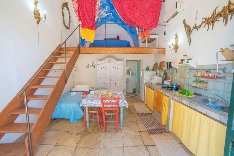 Kitchen and dining area