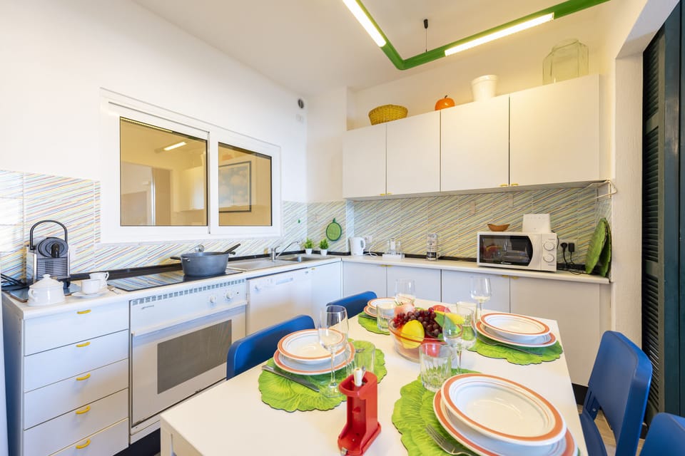 Kitchen and dining area