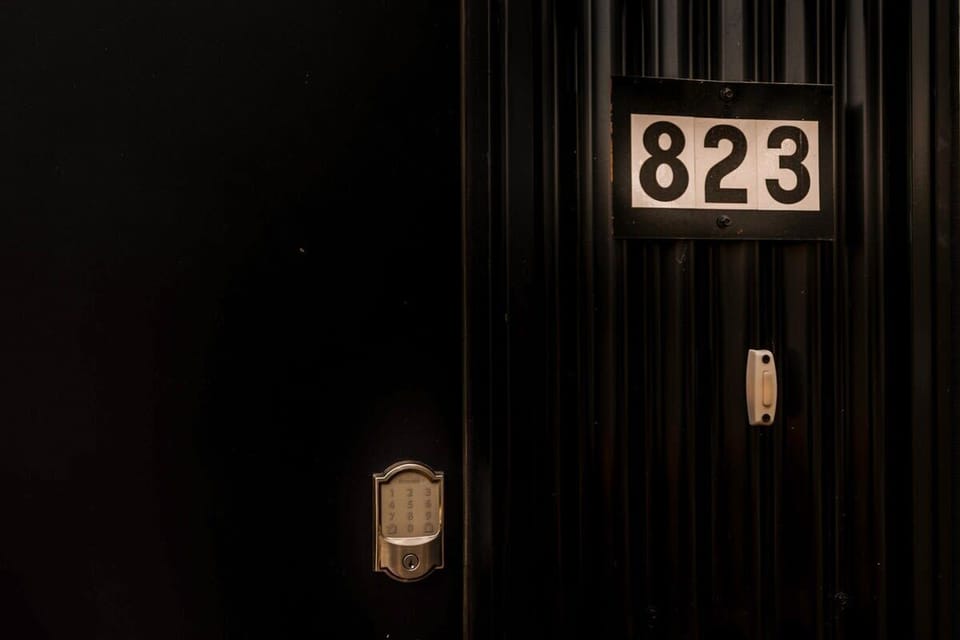 Keyless smart lock entry for simple, secure access.