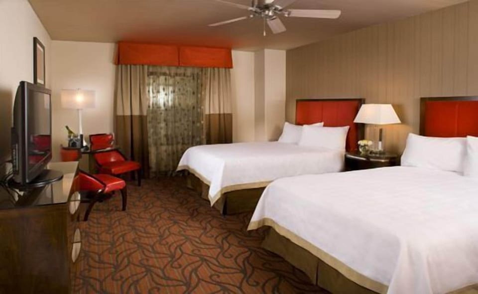 In-room safe, desk, blackout drapes, iron/ironing board