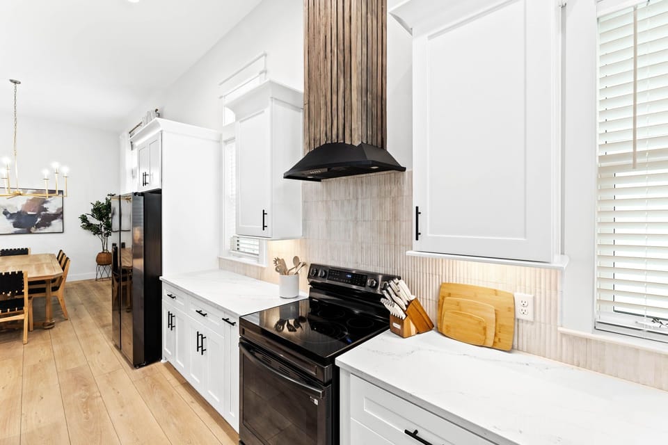 All the appliances needed to make your stay convenient.