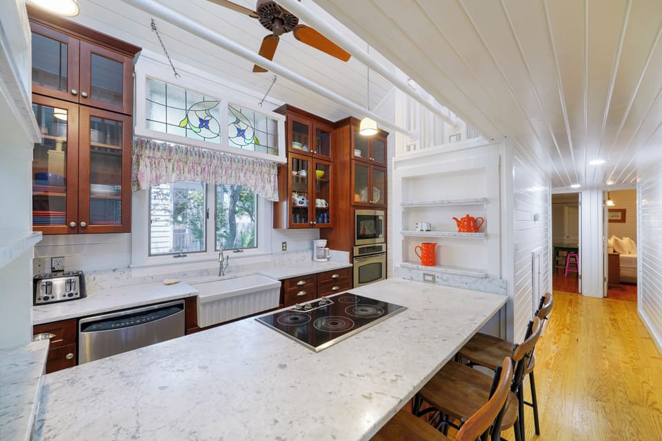SPACIOUS KITCHEN WITH PLENTY OF NATURAL LIGHT