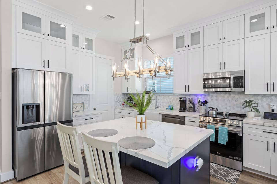 Fully equipped kitchen