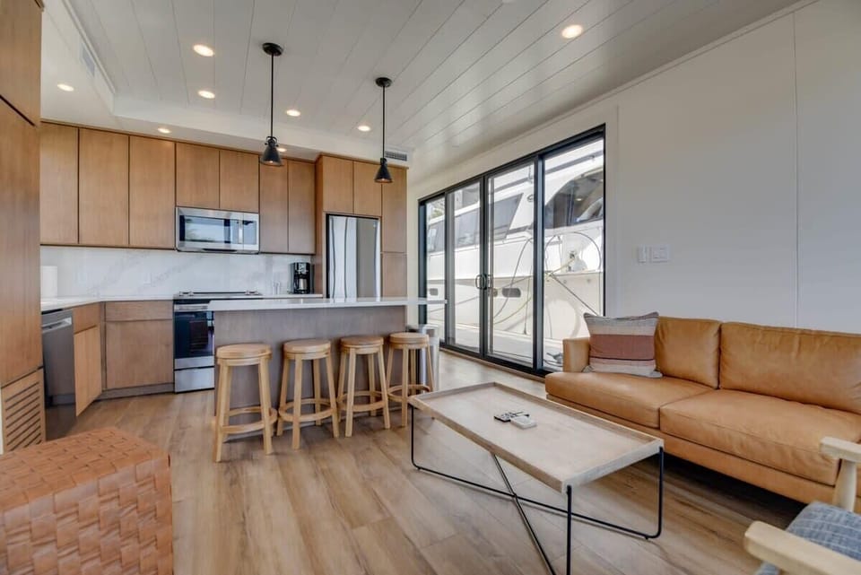 Open concept living area