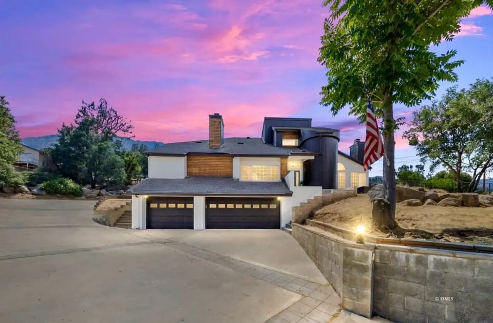 Front of House and Driveway