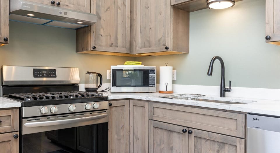 New appliances, gas range