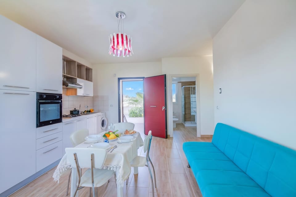Kitchen and dining area