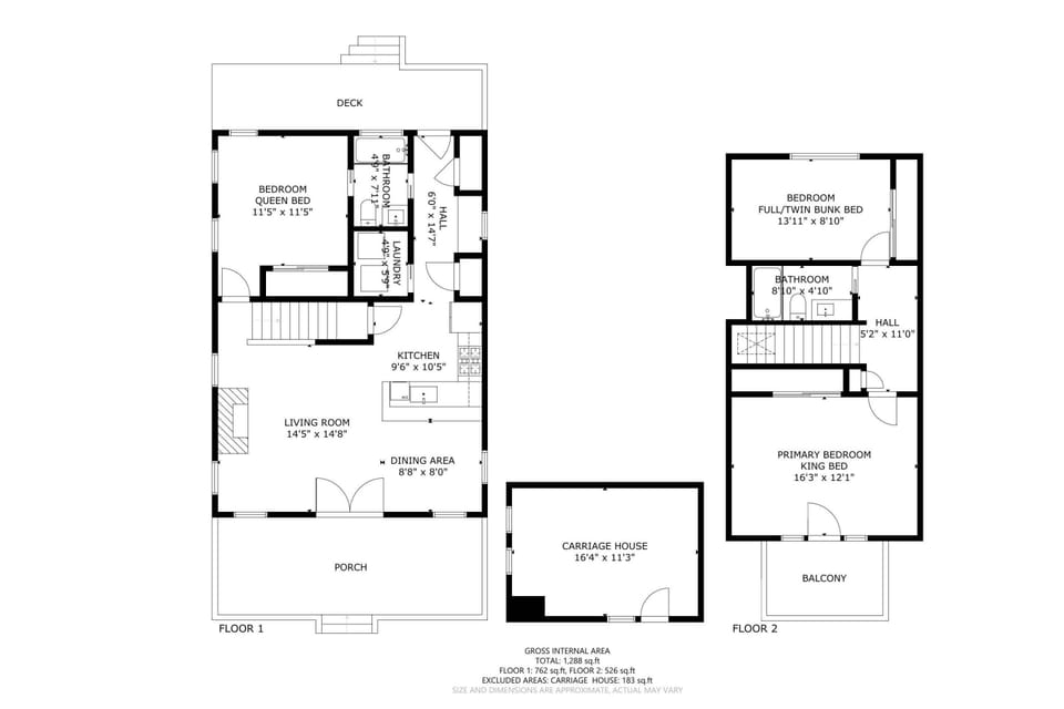 With plenty of rooms guests can always have their own space to unwind and recharge.