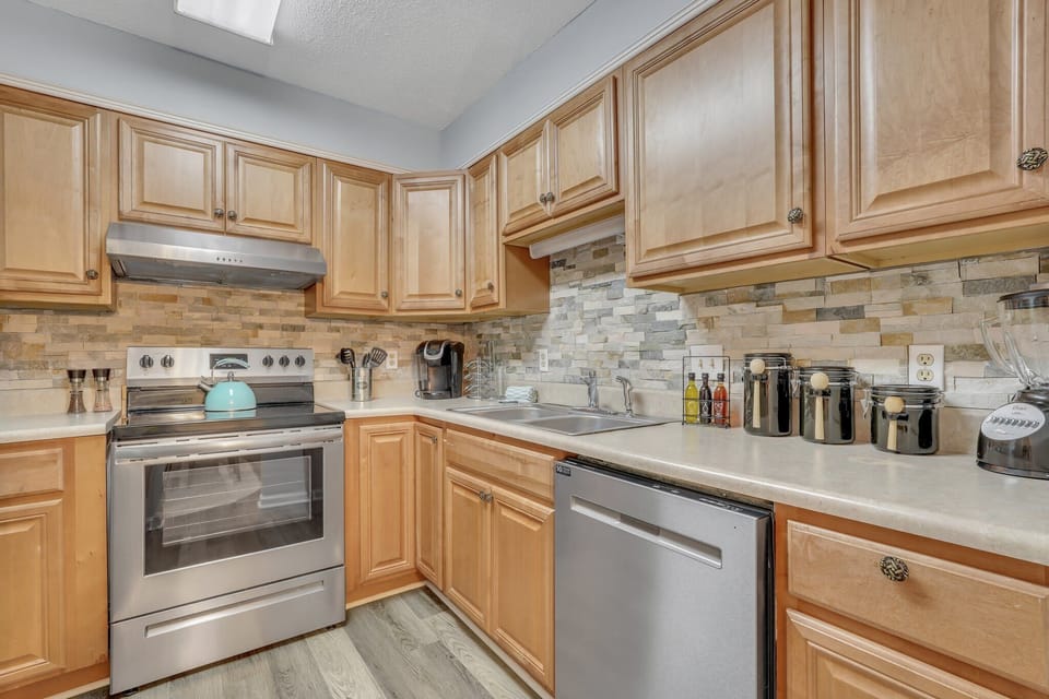 Kitche appliances view 