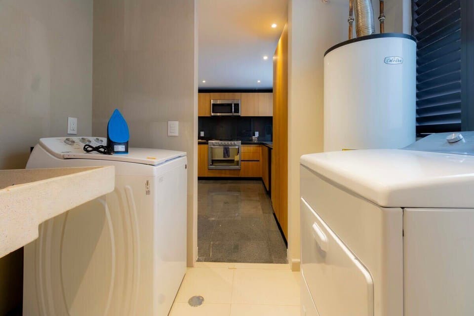 Fully equipped laundry for your convenience.